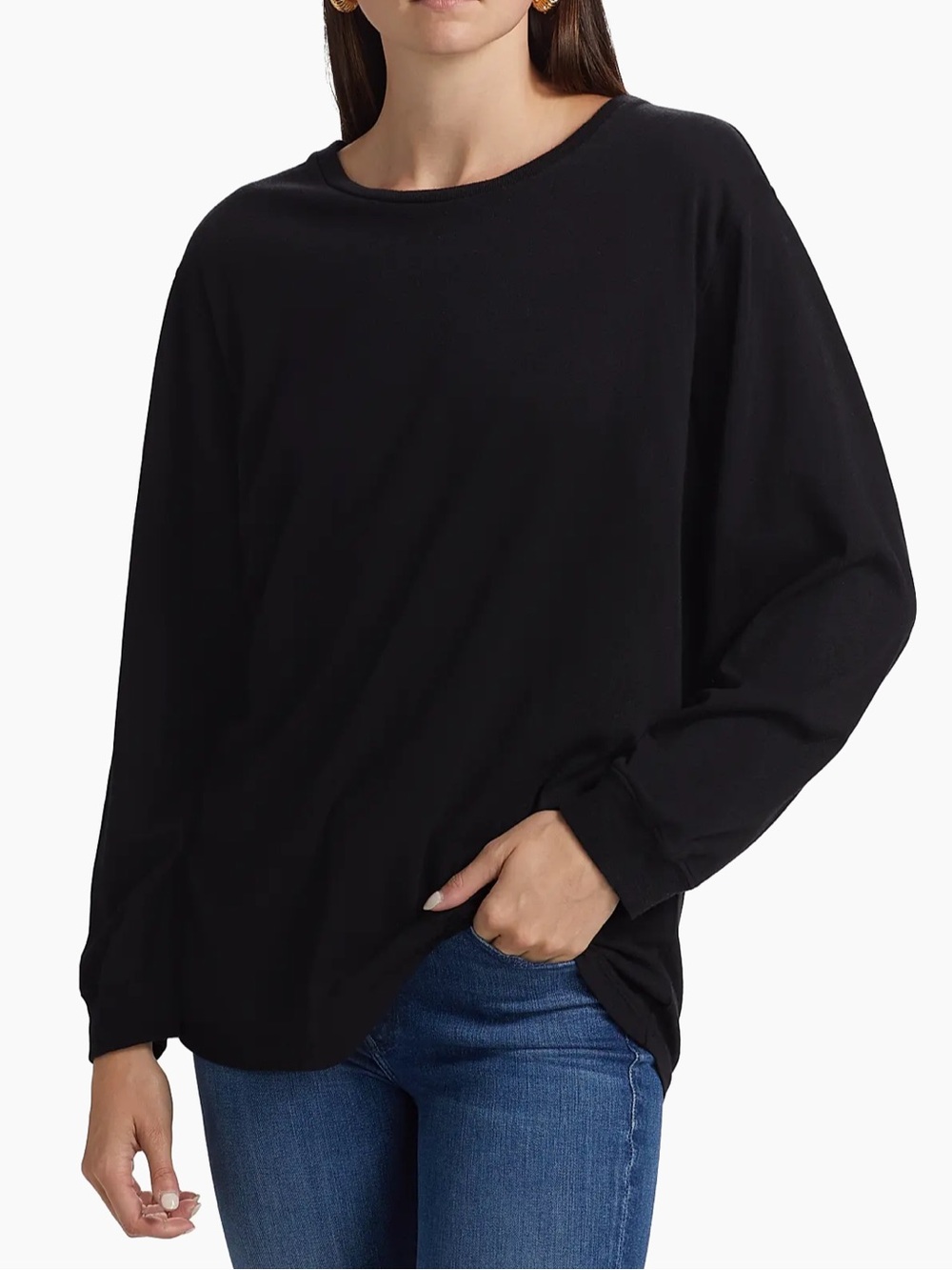 NWOT MOTHER The Rowdy Relaxed-Fit T-Shirt Size Large